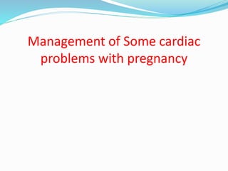 ESC guidelines on Cardiovascular diseases during pregnancy | PPTX