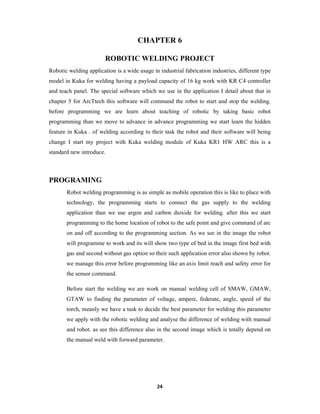 Industrial robots Welding programming and milling operations | PDF