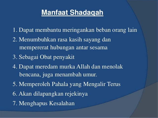Shadaqah Hibah Dan Hadiah Prtm 1 Amp 2 Smtr 2