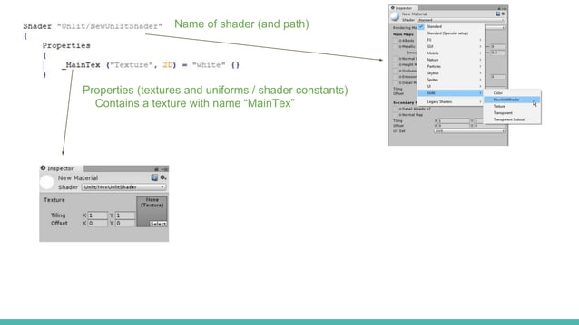 Shaders in Unity | PDF | 3-D Graphics | Computer Software and Applications