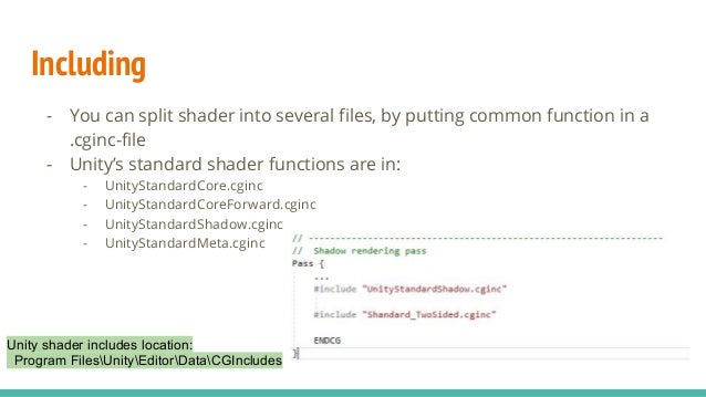 Shaders In Unity