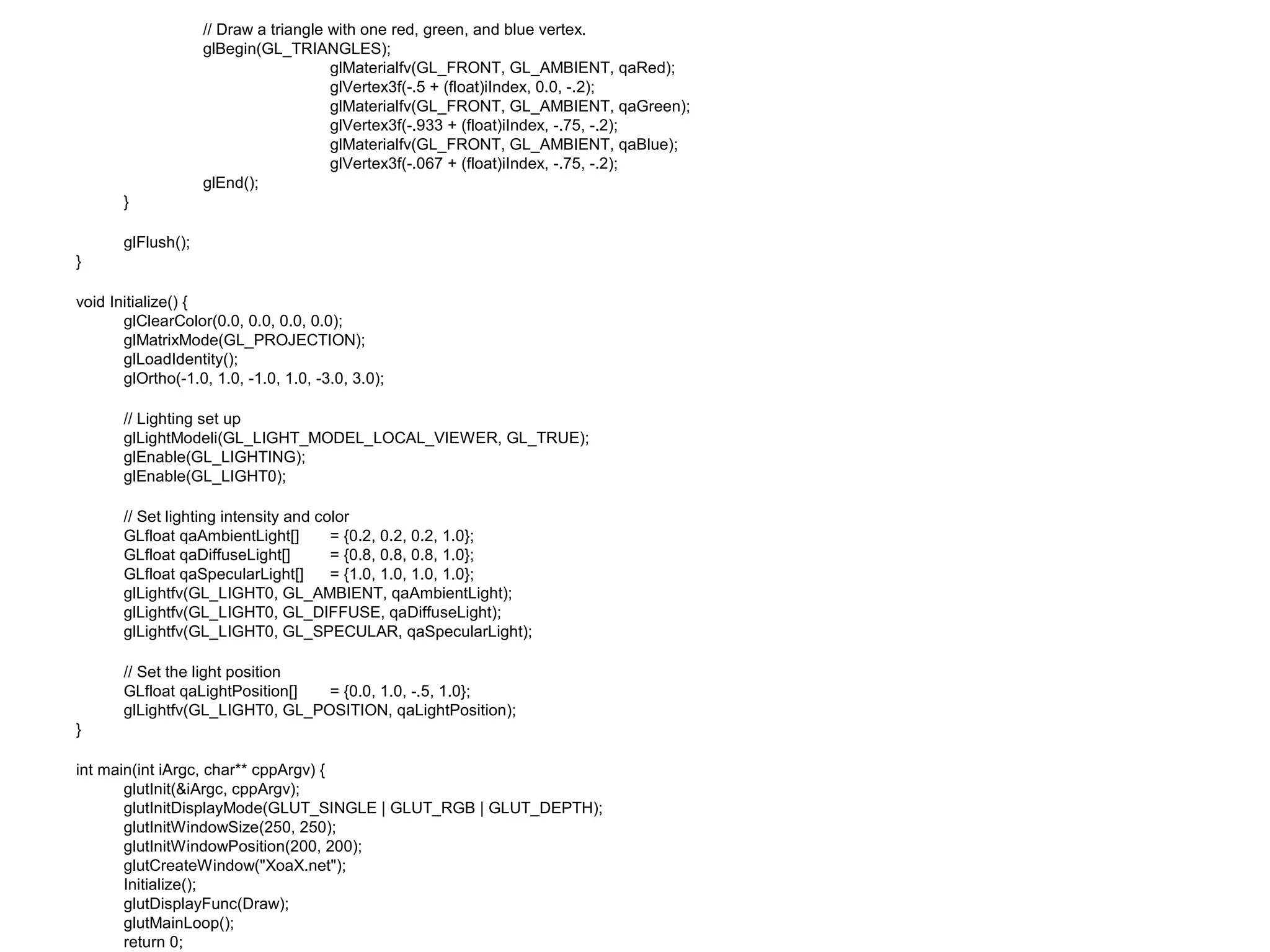Shading and two type of shading flat shading and gauraud shading with ...