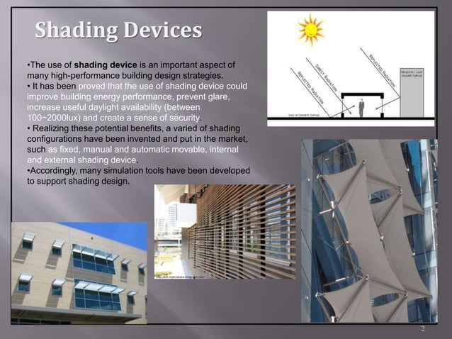 Shading devices by richa malik | PPTX