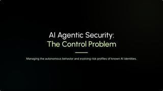 Shadow AI vs. AI Agentic Security: Executive Strategy Briefing 2026 | PDF