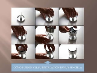 COMO PUEDEN VER SU INSTALACION ES MUY SENCILLA