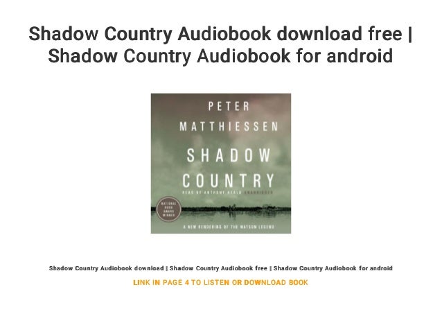 In the Country of Shadows by Cindy Brandner In the Country of Shadows by Cindy Brandner