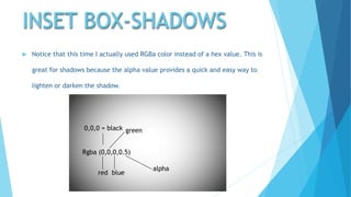 Shadows Effects in CSS | PPTX