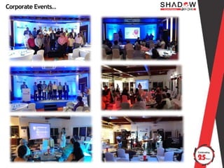 Corporate Events…
 