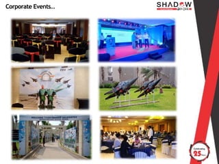 Corporate Events…
 