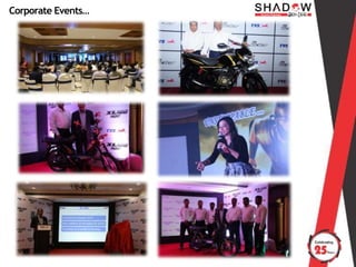 Corporate Events…
 
