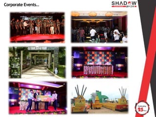 Corporate Events…
 