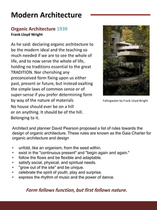 modernism- Modern and post modern Architecture | PDF