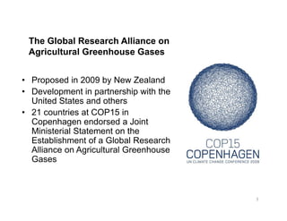 Global Research Alliance for Agricultural Greenhouse Gasses