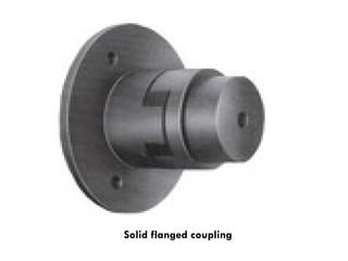 Solid flanged coupling
 