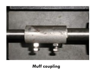 Muff coupling
 