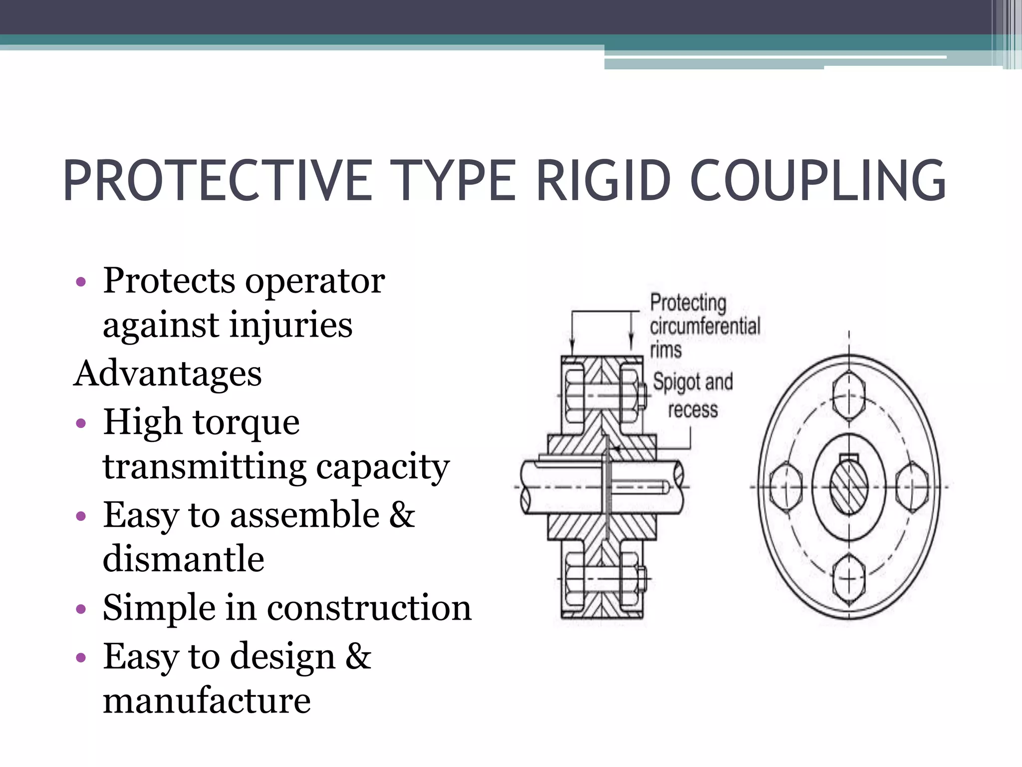 Shaft couplings 3 rigid flange coupling PPT