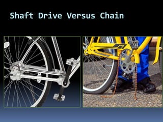 Shaft driven bicycle(chainless) | PPTX
