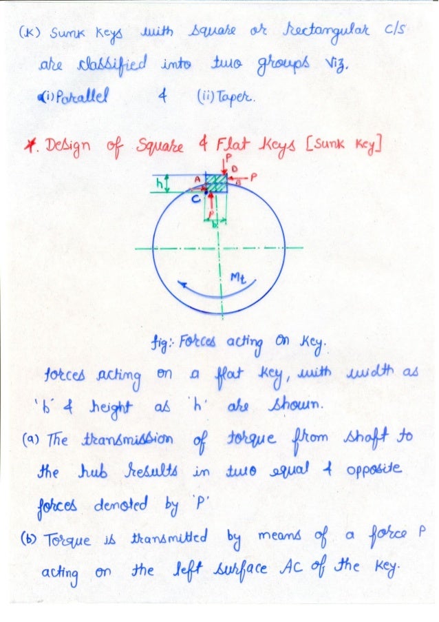 Shafts Keys and Couplings Explained