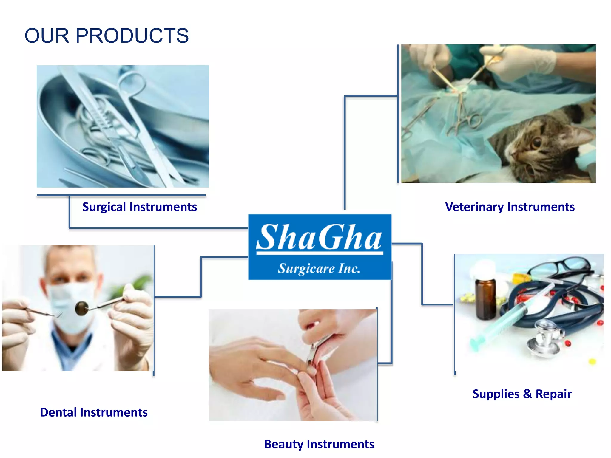 Surgical Instruments
Dental Instruments
Veterinary Instruments
Beauty Instruments
Supplies & Repair
OUR PRODUCTS
 