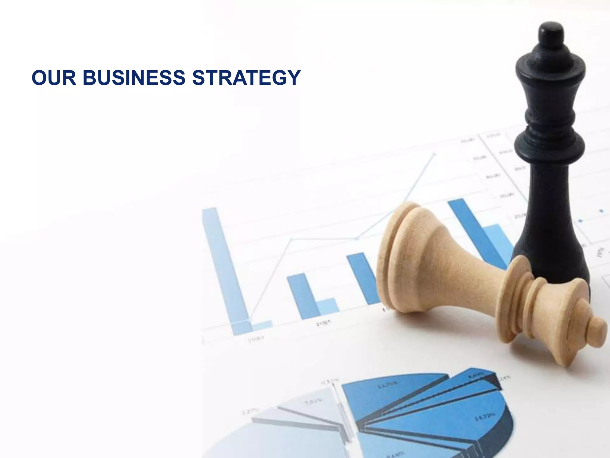 OUR BUSINESS STRATEGY
 