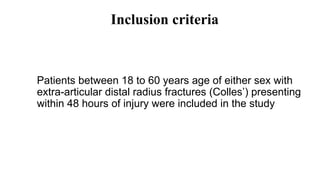 shahab '24 JC Colle's fracture [Autosaved].pptx