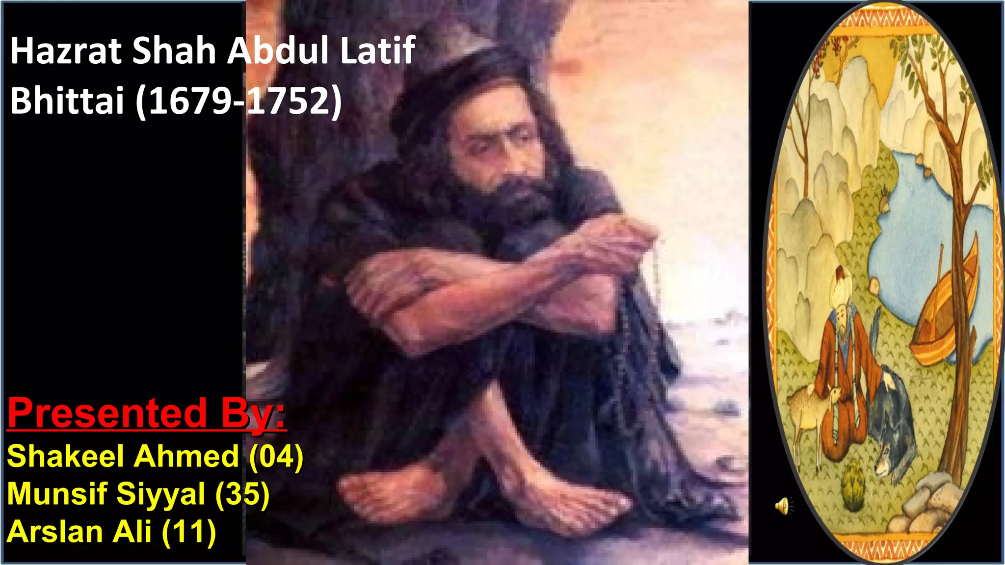 Shah abdul latif bhatai | PPT