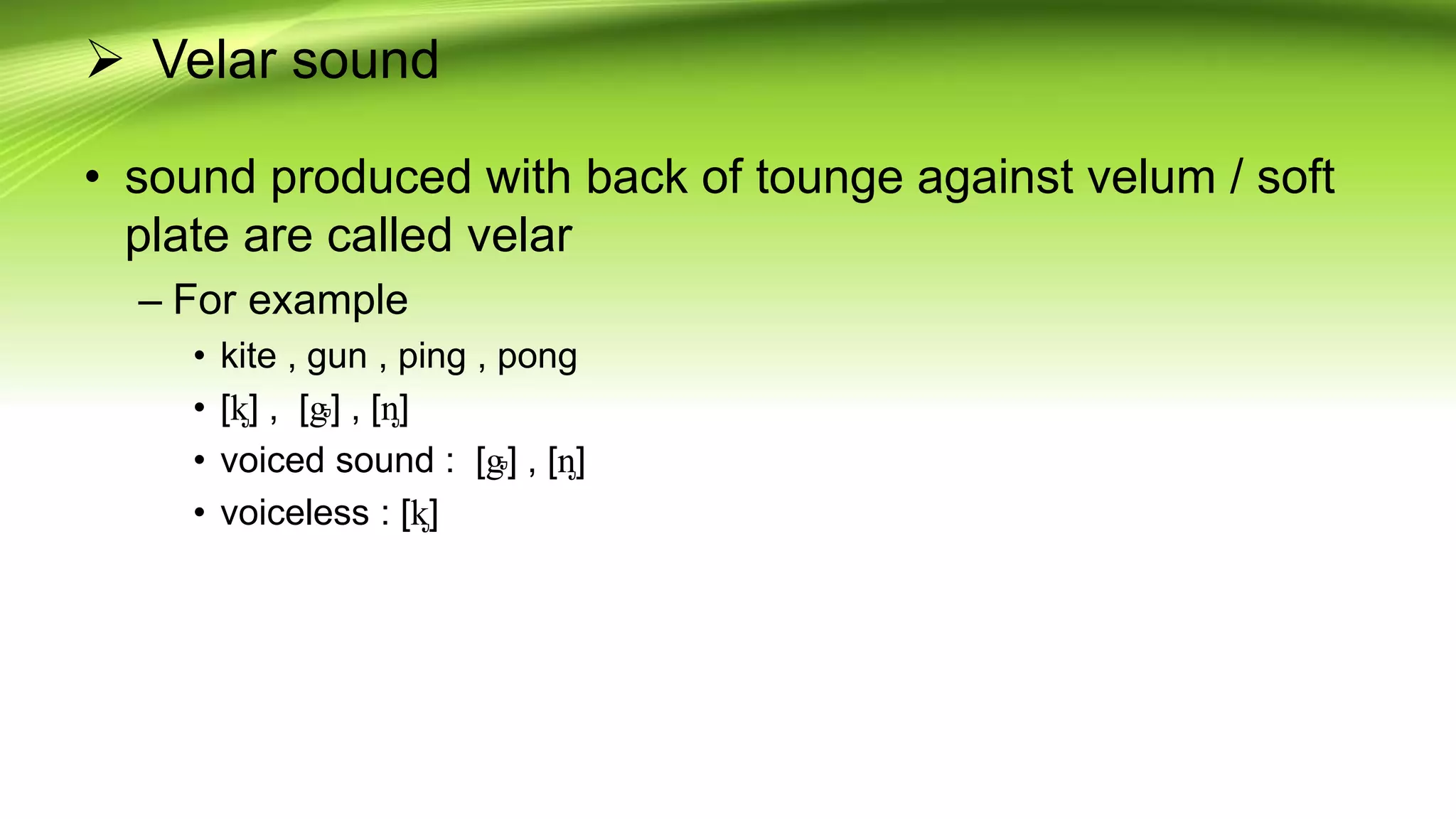 Place of articulation | PPTX