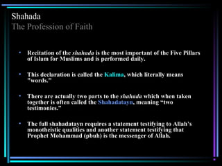Shahada | PPS