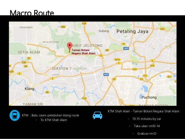 Shah Alam Botanical Garden Site Analysia Group A