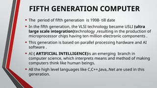 "Introduction to ICT – Basics and Applications" | PPTX