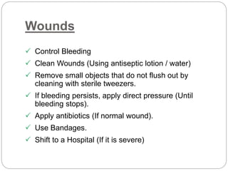 First Aid ppt | PPTX