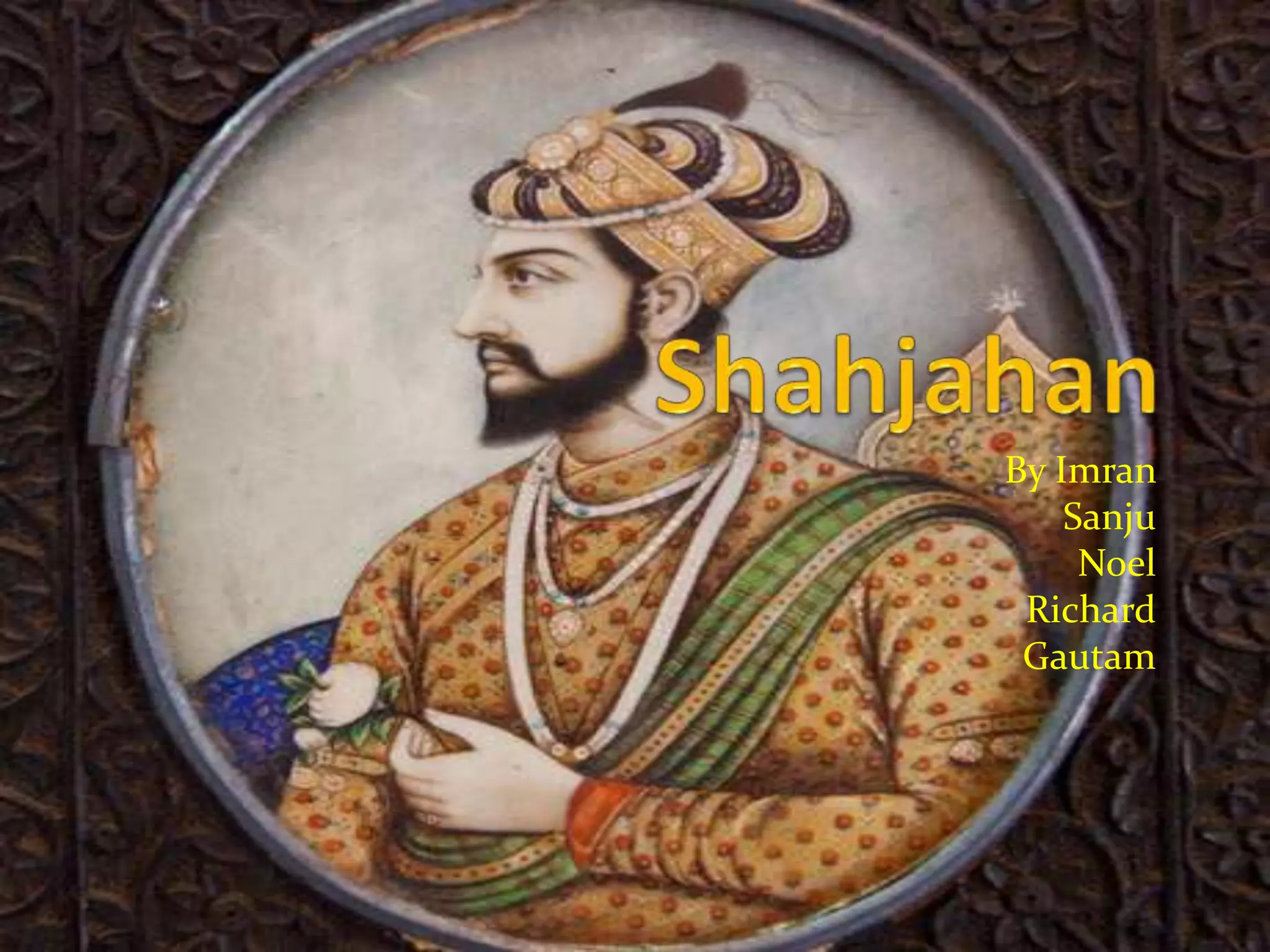 By Imran
Sanju
Noel
Richard
Gautam