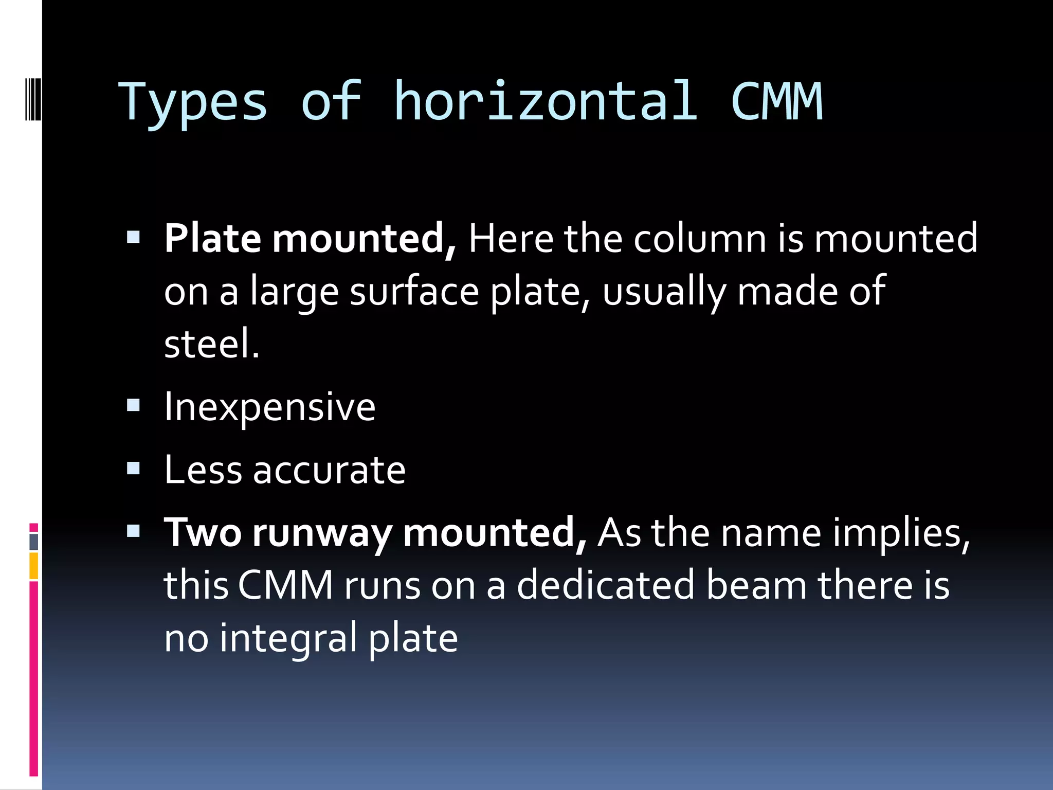 coordinate measuring machine | PPTX