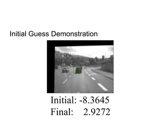 Initial Guess Demonstration Initial: -8.3645 Final:  2.9272 