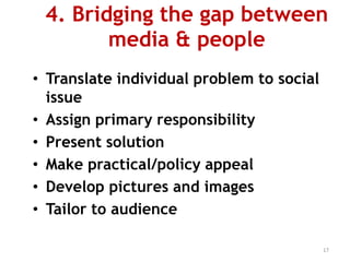 influencing attitudes towards issues 