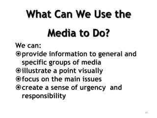 creating  supportive environment for the issues10