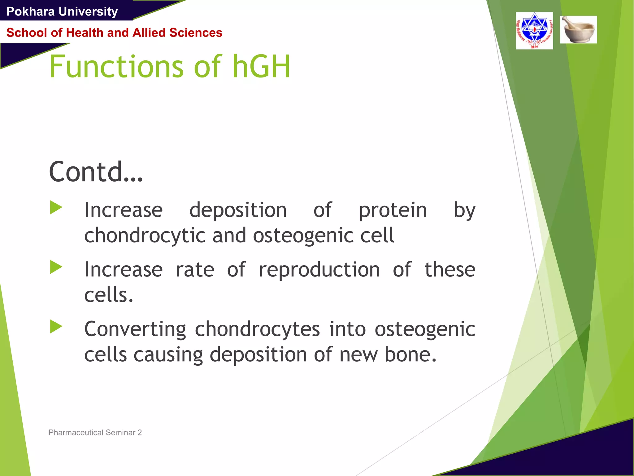 Shailendra human growth hormone | PPT