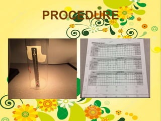 PROCEDURE