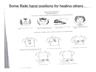 Some Reiki hand positions for healing others…
 