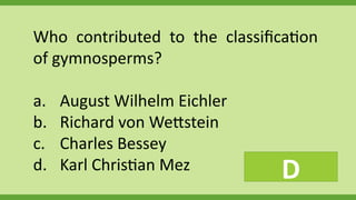 Bessey Classification System SYSYEMS OF PHYLOGENY AND CLASSIFICATIONS | PPTX