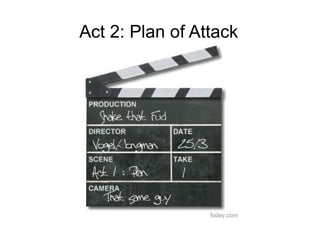 Act 2: Plan of Attack
 