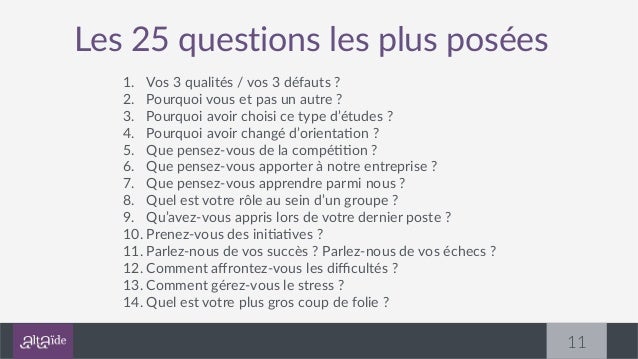 Entretien Presentation 11 1 Entretien Presentation 11 1