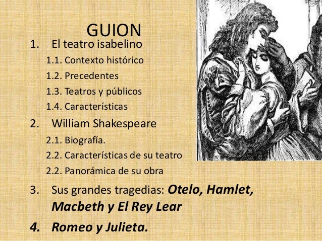 Shakespeare, Romeo y Julieta