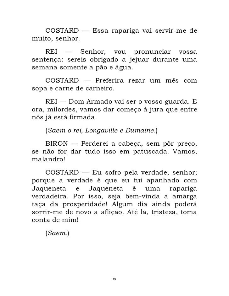 Shakespeare Trabalhos De Amor Perdidos Shakespeare Trabalhos De Amor Perdidos