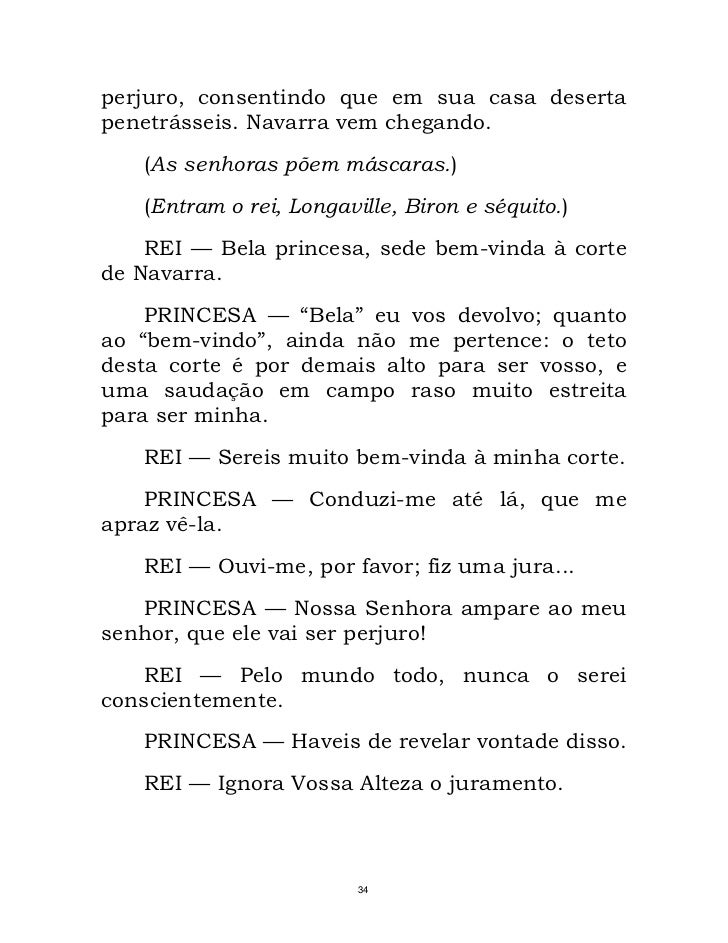 Shakespeare Trabalhos De Amor Perdidos Shakespeare Trabalhos De Amor Perdidos