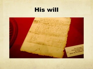 His will 