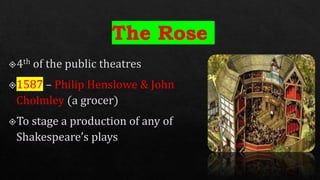 Shakespearean Theatre