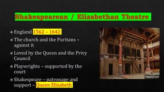 Shakespearean Theatre