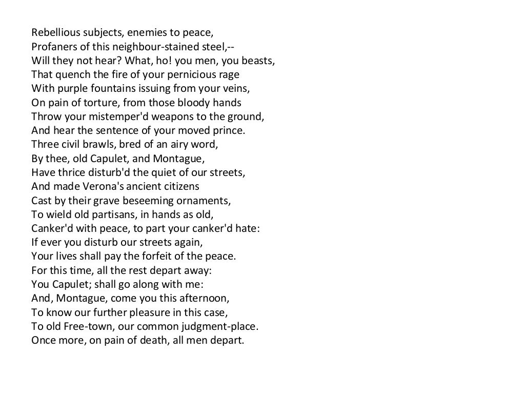 Shakespeare’s sonnets