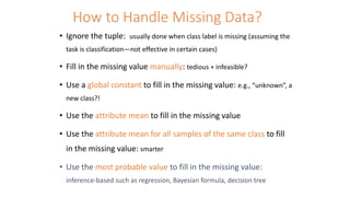 Missing Data imputation | PPTX